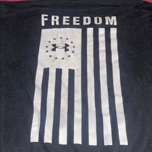 Under Armour Black Freedom Tee